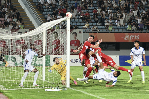福布斯救主  延边1:1战平石家庄