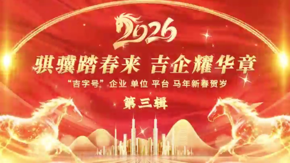 骐骥踏春来  吉企耀华章 第三辑