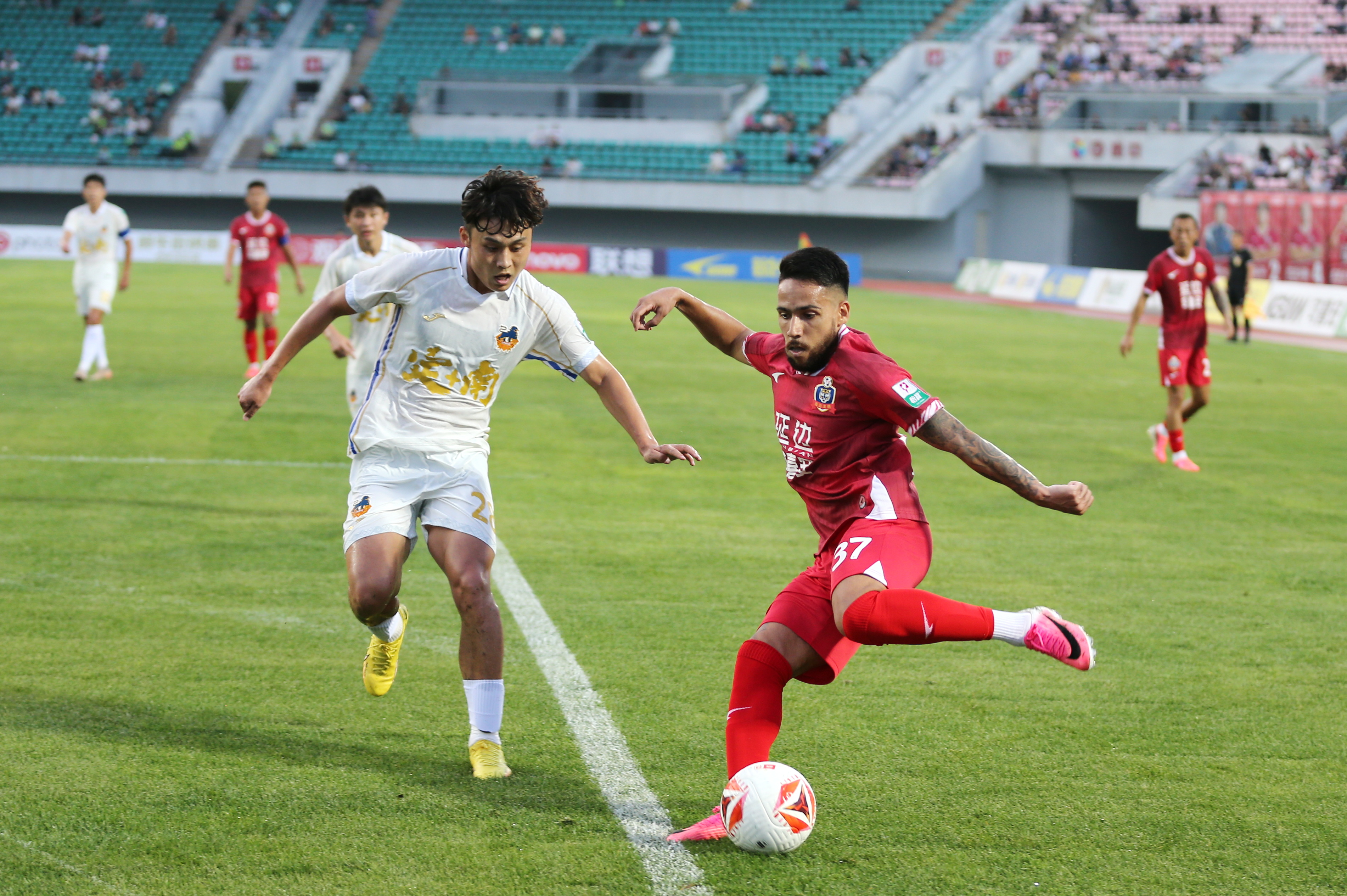 延边3:0定南赣联 本赛季主场首胜